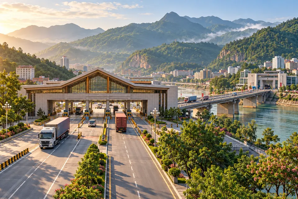 Lao Cai border checkpoint